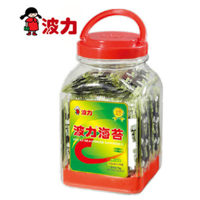 618粉丝狂欢价！波力海苔原味100g桶装