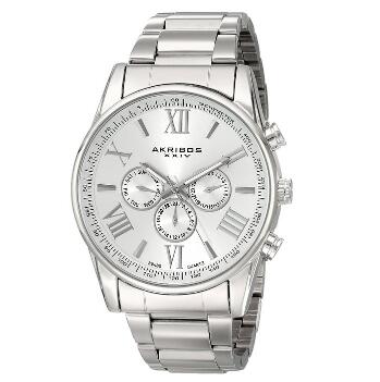 美国品牌！Akribos XXIV 石英男士手表 AK736