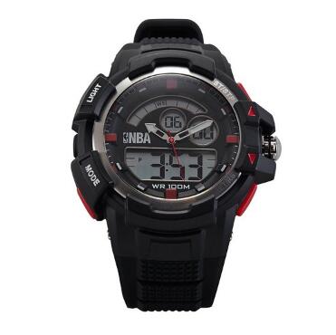 近期好价！NBA 美国品牌 电子男士手表 NJZ10019