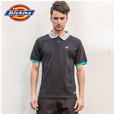618粉丝狂欢价！Dickies徽章撞色短袖Polo衫162M30EC39