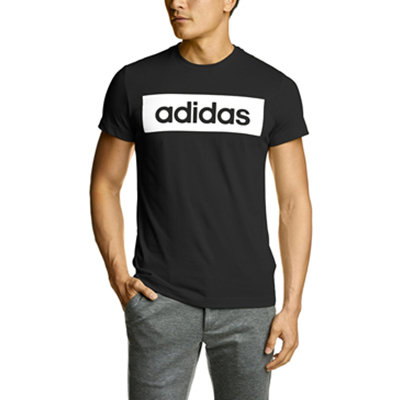 镇店之宝！adidas阿迪达斯ESSENTIALS男式短袖T恤