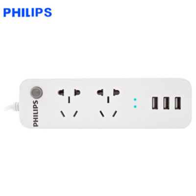 安全实用！飞利浦小优智能多用功能充电插排