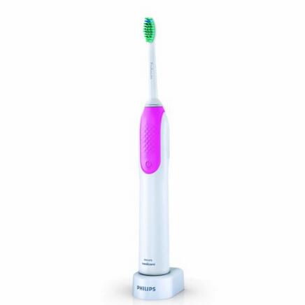 去除牙菌斑！Philips飞利浦声波震动牙刷HX3130/00