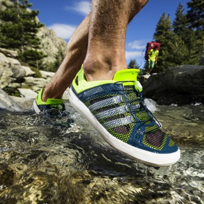 透气排水！阿迪达斯 EXPLORE 中性 健步鞋