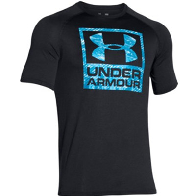 干练！安德玛Under Armour UA Tech Boxed Logo T恤