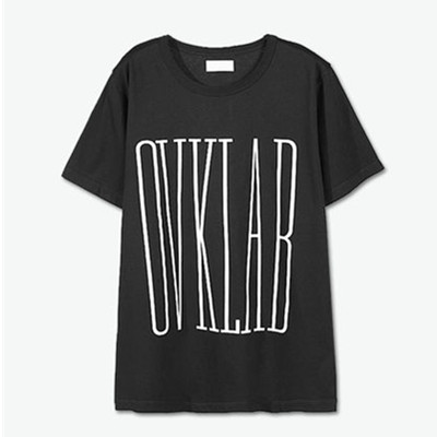 好价！OVKLAB LOGO印花短袖T恤