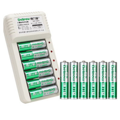 安全实用！德力普充电电池套装12节
