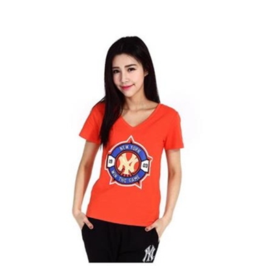 下单5折！MLB 美职棒 女式 沙滩T恤 B4006
