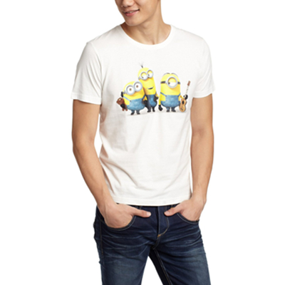 人气款！Minions小黄人男式短袖T恤MMMATE1530018M