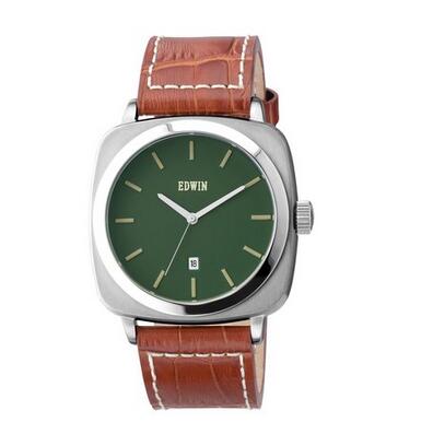 日本品牌！EDWIN 爱德恩 石英男表 EW1G018L0024
