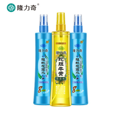 夏季必备！隆力奇花露水195ml*3