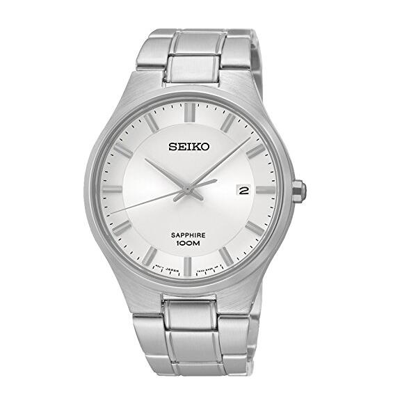 精工官方授权！SEIKO 精工 Pair 石英男士手表 SGEH27J1