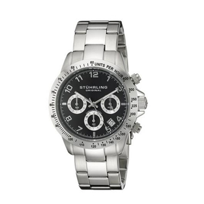 好价！Stuhrling 施图霖 Monaco石英男士手表 665B.01