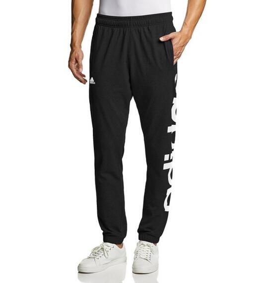 柔软舒适！adidas 阿迪达斯 ESSENTIALS 男式 针织长裤