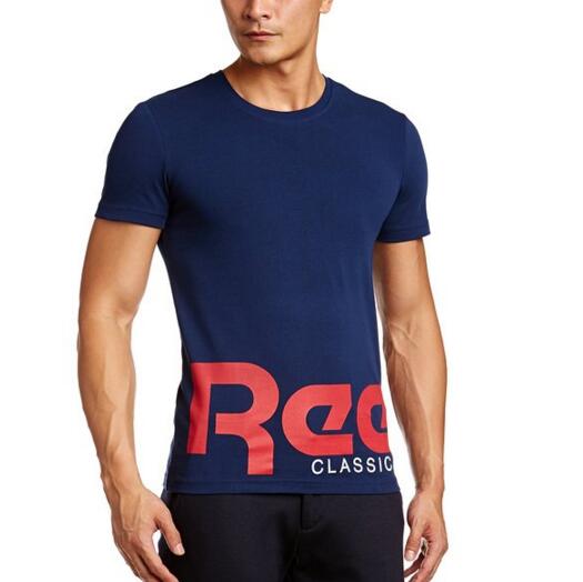 经典撞色！Reebok 锐步 男式 短袖T恤 AK0581