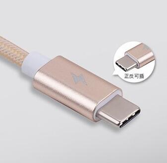 Type-C接口！MOMAX 摩米士 精英编织线 数据线 1m