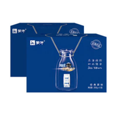 醇正营养！蒙牛纯甄风味酸牛奶200g*6包*2箱