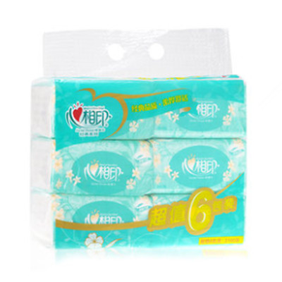 柔韧亲肤！心相印经典系列抽纸18包*180抽