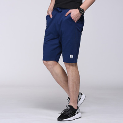 简洁大方！真维斯男士韩版宽松纯色针织短裤62-164001