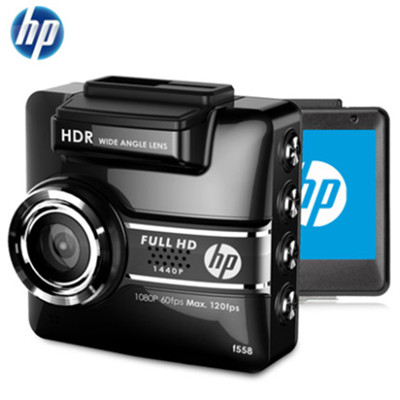 高端机型！HP惠普F558行车记录仪