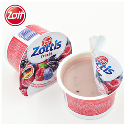 德国进口！Zott卓德脱脂酸奶100g*20杯
