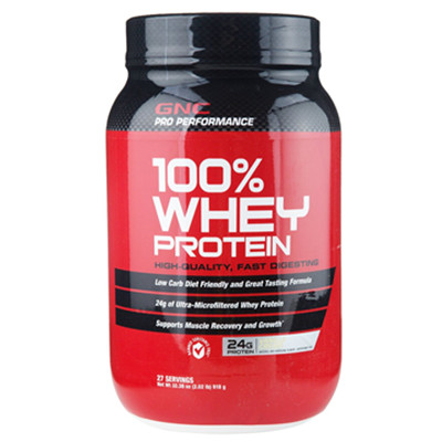 营养丰富！GNC健安喜乳清蛋白粉(香草味)1.054KG