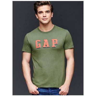 经典系列！Gap经典印花圆领短袖T恤200156