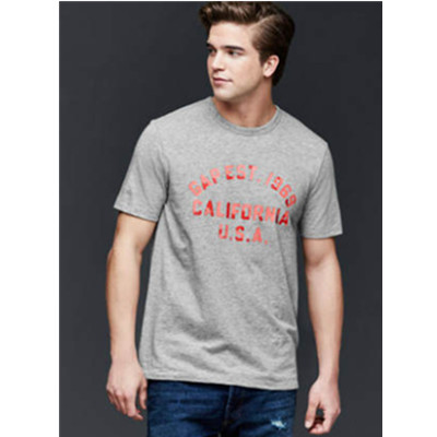 经典个性！Gap字母印花短袖T恤衫200147