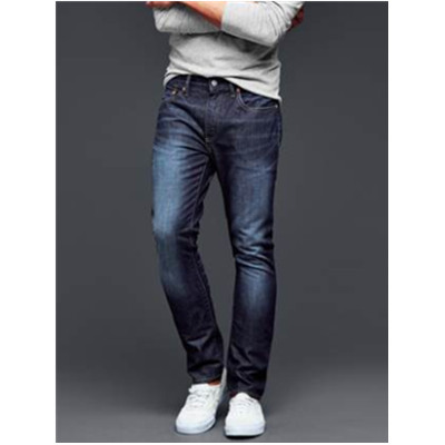 修身显瘦！Gap紧身窄腿弹力牛仔裤113017-1