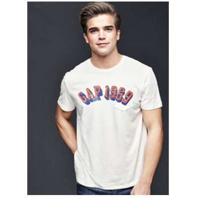 简约时尚！Gap单袋短袖T恤衫上衣200150