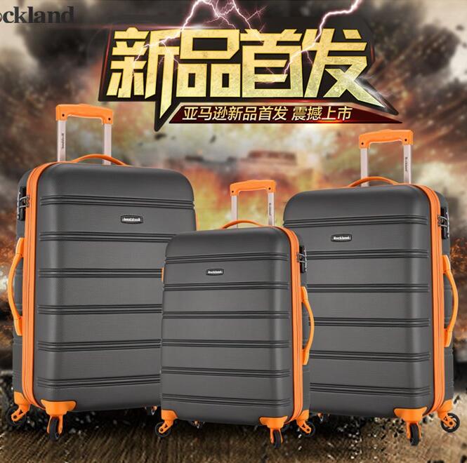 2个套装！Rockland 拉杆箱套箱 CF160 硅铱蓝 20+24寸