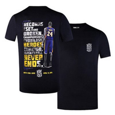 科比中国行！NBA KB20系列科比同款纪念T恤WLTFK109