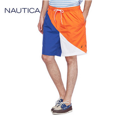 盛夏热促！NAUTICA诺帝卡男士152休闲短裤T52401