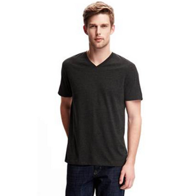 盛夏热促！Old Navy经典时尚纯色男士V领短袖套头T恤898232-1