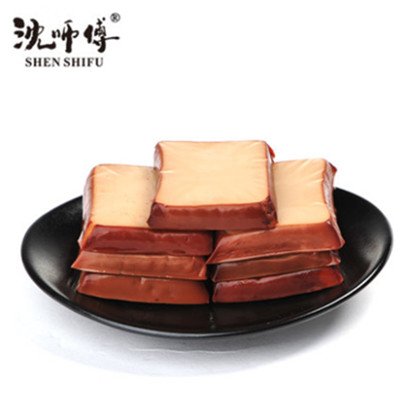 鲜香美味！沈师傅鸡蛋干100g*10袋