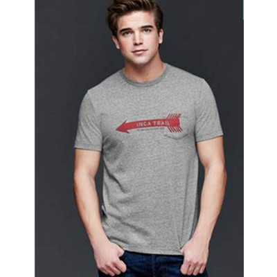 盛夏热促！Gap箭头印花单袋短袖T恤200133