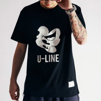好价帅气！FLOAT U-LINE恶搞印花TEE