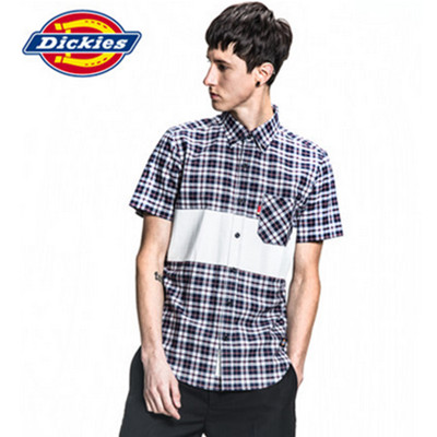 盛夏热促！Dickies纯棉短袖衬衫142M20WD11