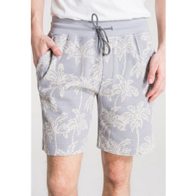 盛夏热促！C＆A男式椰树印花纹理短裤CA200171708
