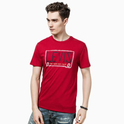 盛夏热促！Levi's李维斯男士LOGO短袖T恤22491-0061