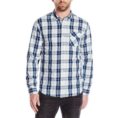 新低价！Levi's 李维斯Teddy Folded男式长袖衬衫