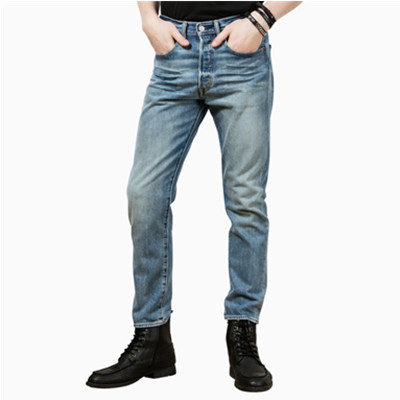 历史好价！Levi's李维斯501CT系列窄脚做旧牛仔裤18173-0059