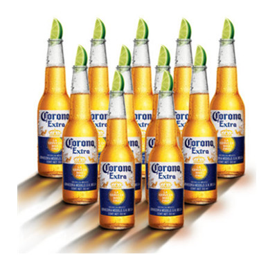 口感独特！科罗娜精酿啤酒青柠装330ml*11瓶