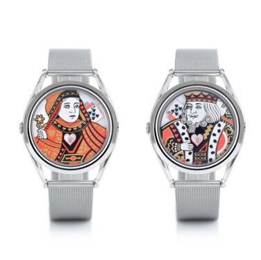 独特读表方式！Mr Jones 扑克牌系列 机械男女适用手表