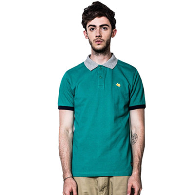 夏季单品！Dickies男式徽章撞色短袖Polo衫152M30WD01