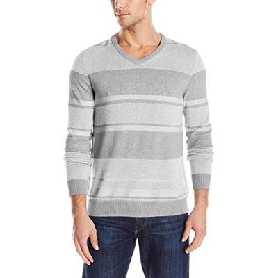 百搭！Calvin Klein Cotton Modal 男子长袖针织衫