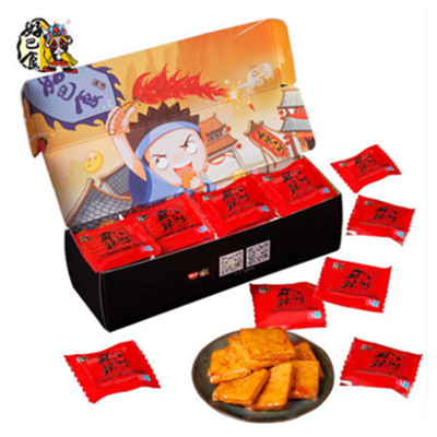 无辣不欢！好巴食麻辣江湖豆干375*2盒