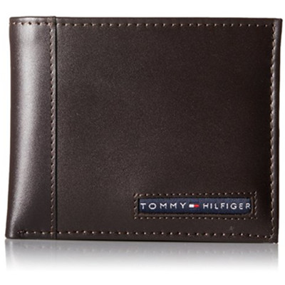 下单7折！Tommy Hilfiger Cambridge男士真皮钱包