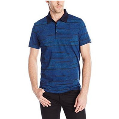 下单7折！Calvin Klein S/All Over 男士纯棉POLO衫