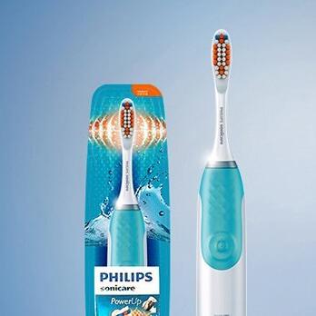 秒杀好价！Philips 飞利浦 Sonicare1 系列电池式声波震动牙刷